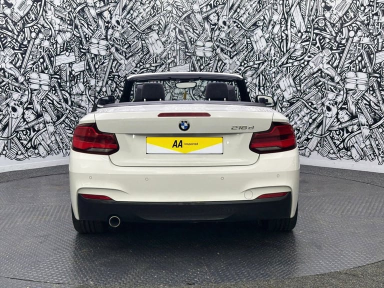 2018 BMW 2 Series 2.0 218d M Sport Convertible 2dr Diesel Auto Euro 6 (s/s) (150 ps) Convertible ...