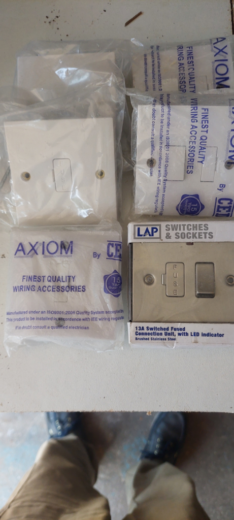 Electrical Supplies - New - £400 Worth - Will sell separately