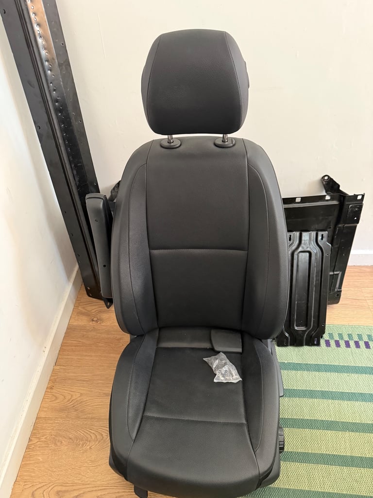 image for Mercedes evito passenger seat and two base and back rail 