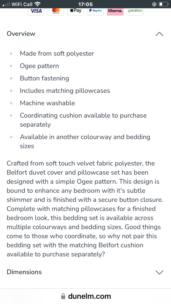 Beautiful Super king Quilt Cover set