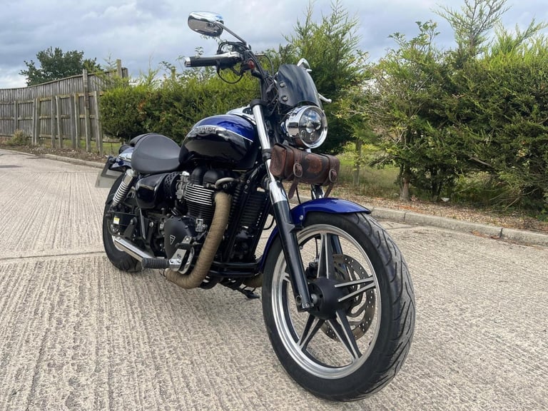 2012 62 TRIUMPH SPEEDMASTER 865 BONNEVILLE SPEED MASTER BOBBER CRUISER AMERICA