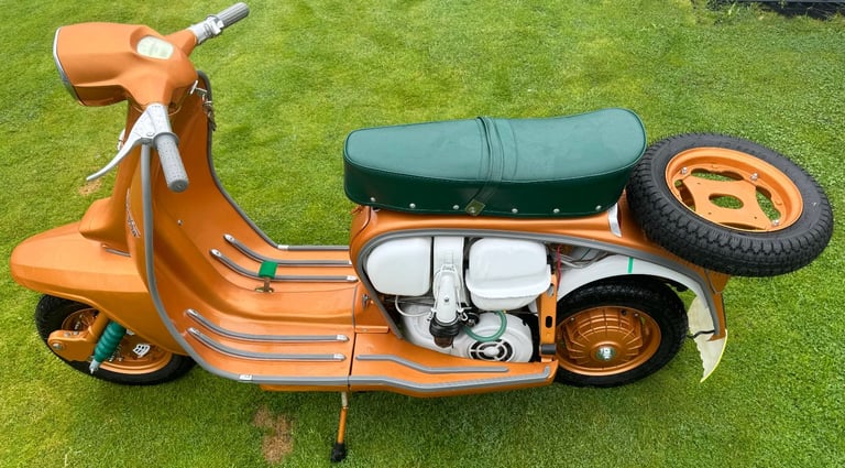 1965 Lambretta Italian Golden Special Series 3 S3 125CC Scooter V5C Registration Engine Rebuilt
