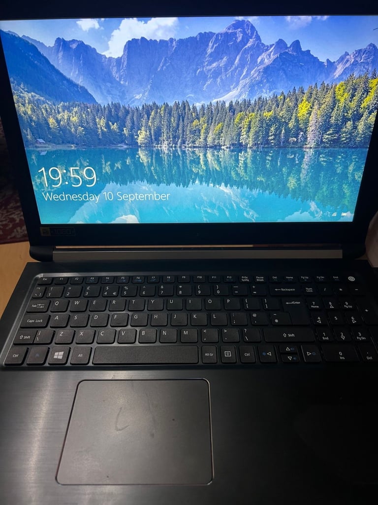 image for Acer Aspire 15.4 screen icore 7