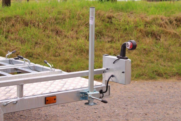 Phoenix Smart Trailer Car Transporter Twin Braked Axle with 2 Meter Ladder Ramps 2000 kgs Gross