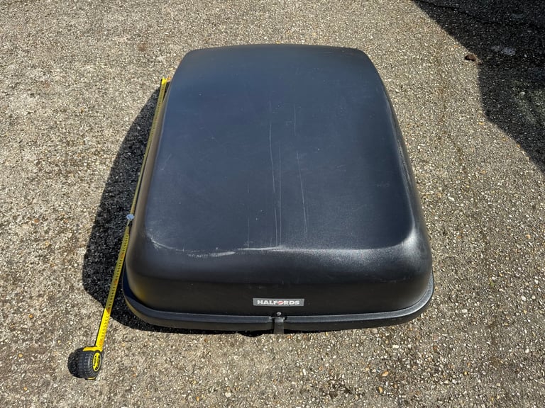 image for Halfords Roof Box roofbox camping 2 keys topbox top holiday Thule Camp