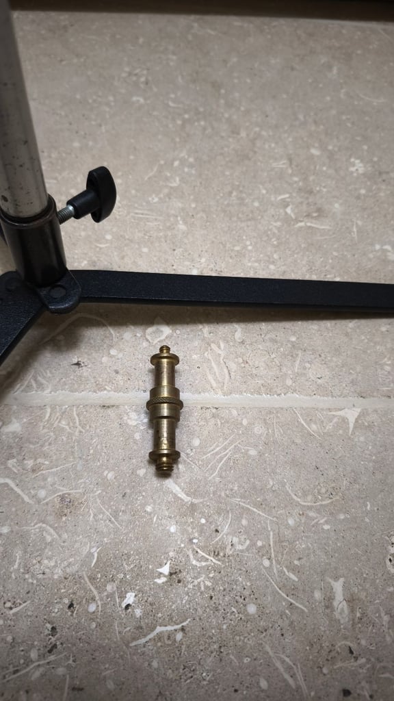 Manfrotto 003 Floor Stand Base , Spigot & Elinchrom Extension     