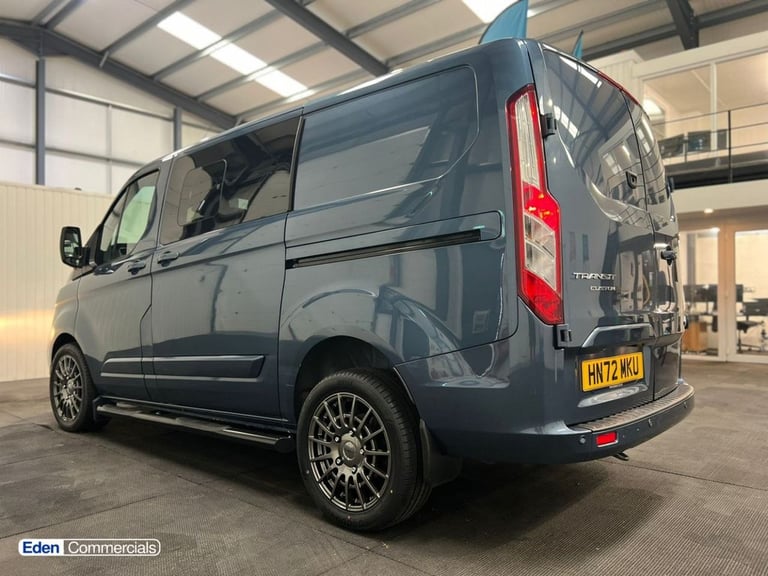 2022 72 FORD TRANSIT CUSTOM 2.0 320 ECOBLUE LIMITED CREW VAN DOUBLE CAB AUTO L1 