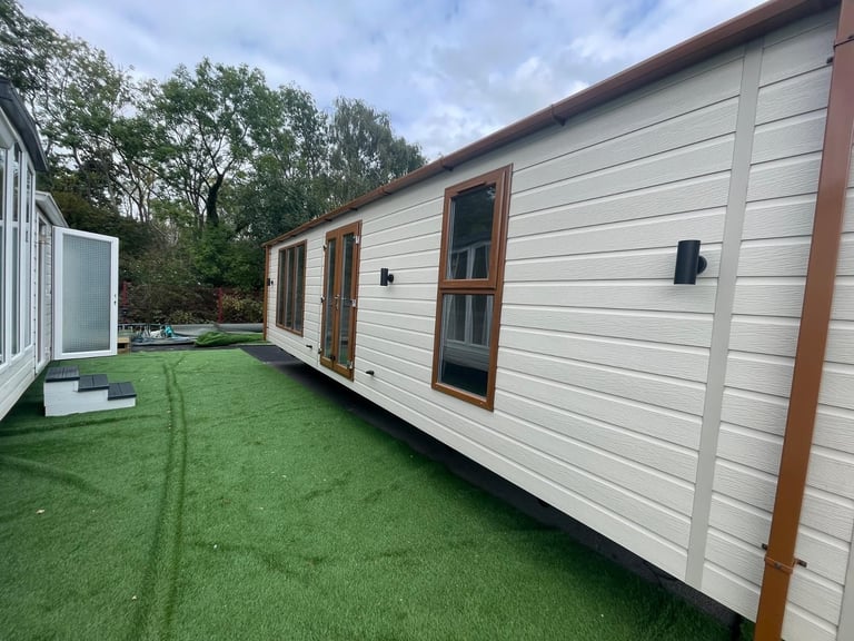 Static caravan / office build unit Kingdom Office 32x12 DG, Include UK Delivery 
