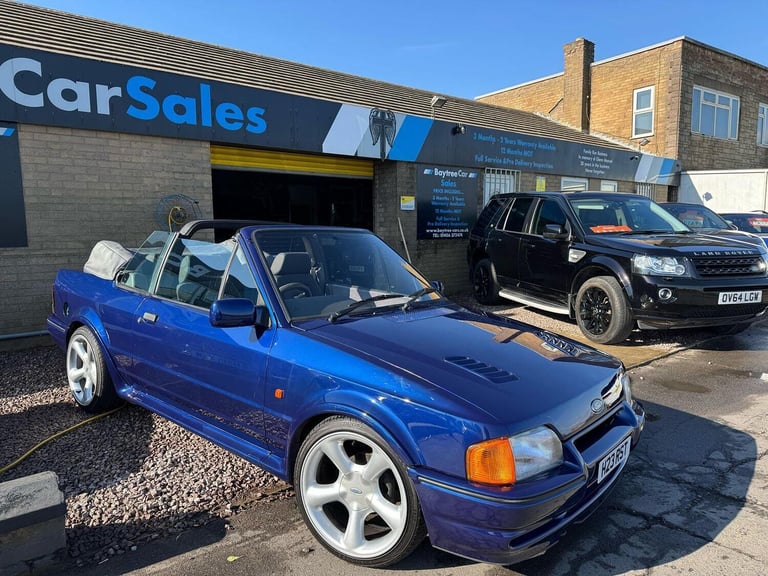 FORD ESCORT XR3I SE500 Cabriolet 1990