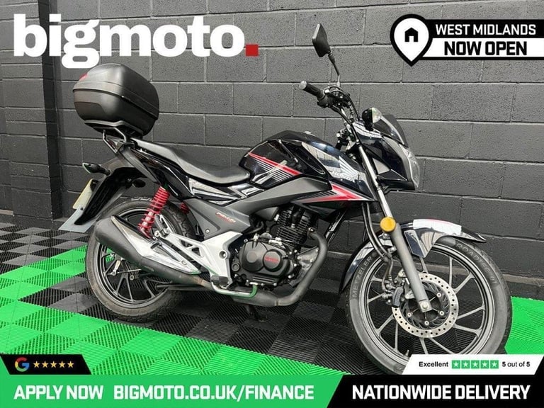 image for 2019 19 HONDA CB125F FINANCE SPECIALISTS APPLY NOW