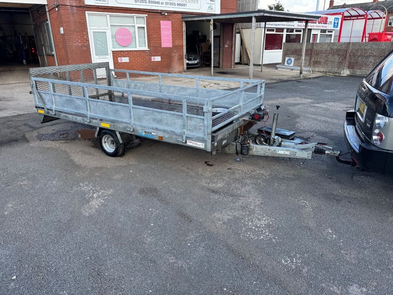 Lider Braked 1500kg Tipper Trailer With Removable Sides