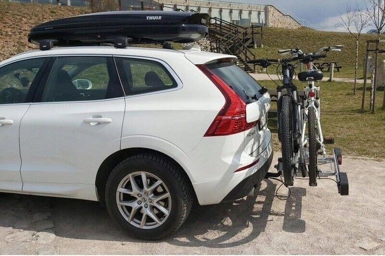 New GIRO for 2 E-Bikes Rack Carrier / Cycle  for 2 bikes w. Tilting - on Towbar
