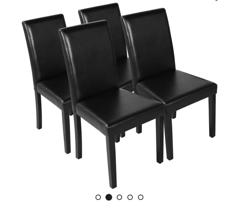 image for Brand new black chairs.