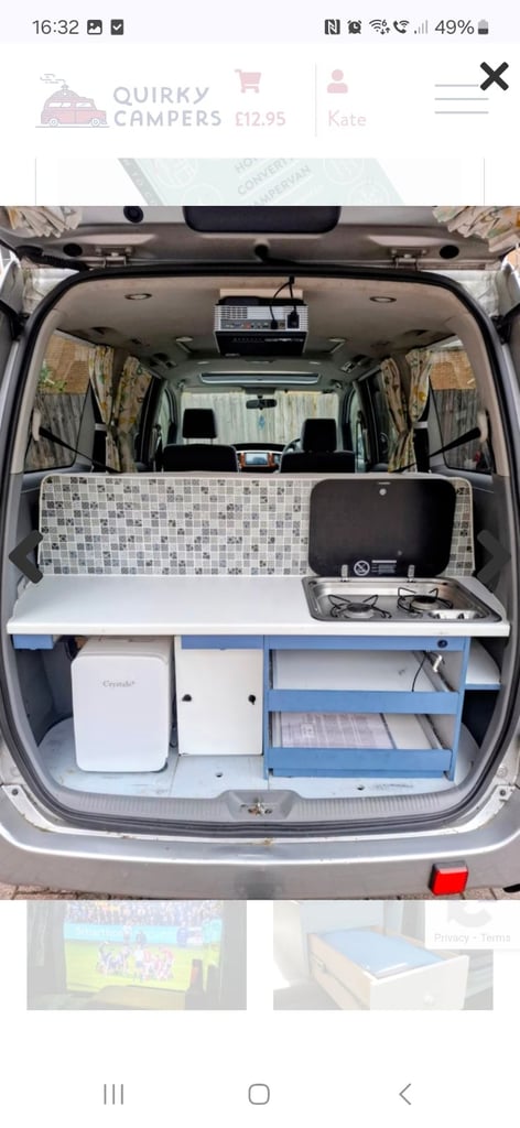 Cosy Toyota Conversion - 2 berth