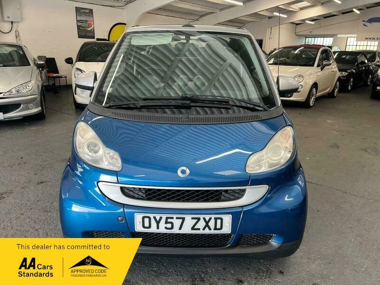 2007 smart fortwo 1.0 Passion Cabriolet Auto Euro 4 2dr CONVERTIBLE Petrol Automatic