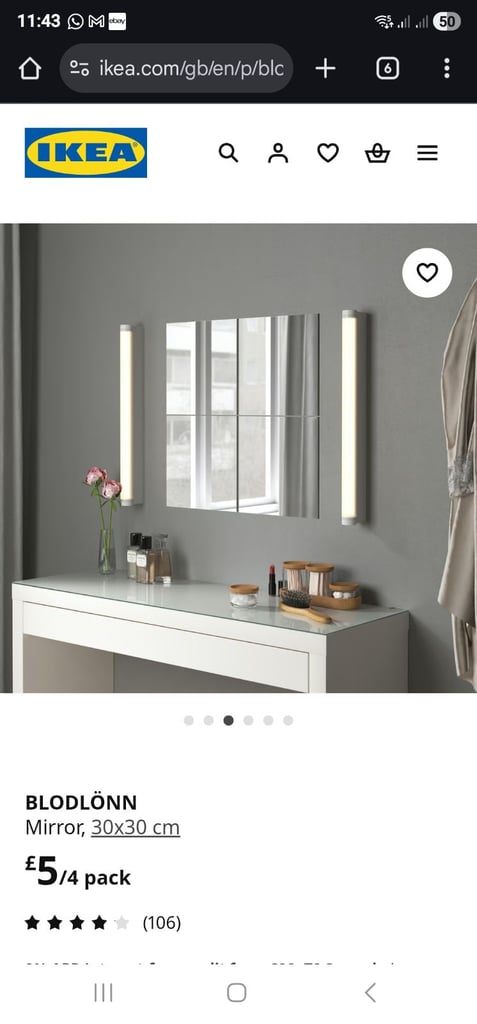 16 mirrors.