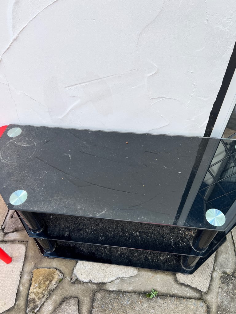 image for Glass TV unit like new