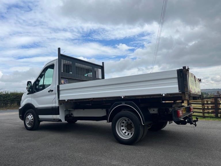 2021 Ford Transit 130 2.0 350 EcoBlue Leader RWD L2 Euro 6 MWB TIPPER BODY 80K +VAT CHASSIS CAB D...