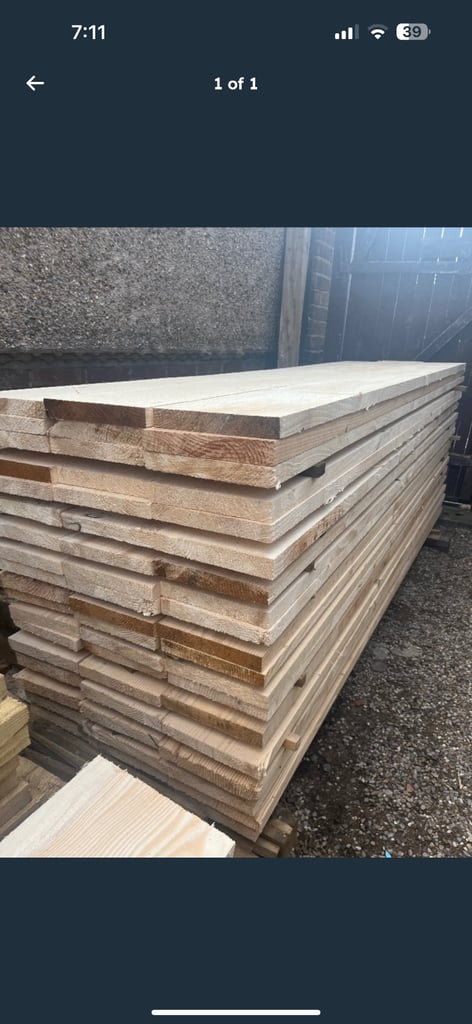 image for Scaffolding boards unbanned new £11 each 8feet x 9 inch x 1.5