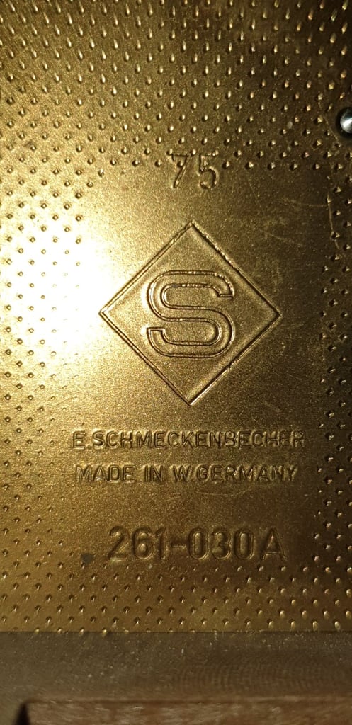  vintage Schmeckenbecher pendulum weight driven wall clock