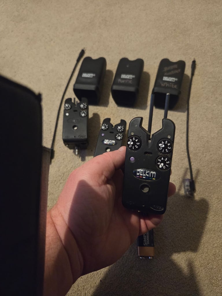 image for Delkim txi plus bite alarms 
