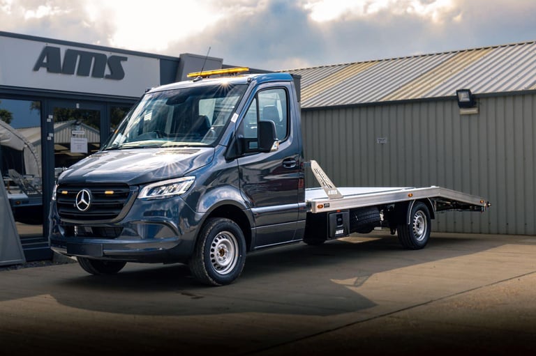 image for MERCEDES SPRINTER VW CRAFTER ALUMINIUM CAR TRANSPORTER RECOVERY BODY BEAVERTAIL 