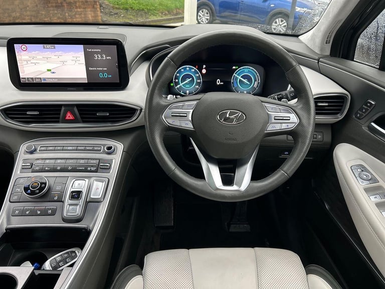2022 Hyundai Santa Fe 1.6h T-GDi Hybrid Ultimate 5dr Automatic 4WD ESTATE Petrol/Electric Hybrid ...