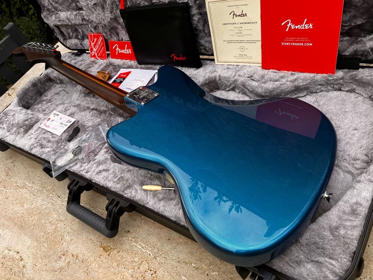 ♚MINT♚FENDER AMERICAN Professional JAZZMASTER USA♚ROSEWOOD NECK♚Lake Placid Blue