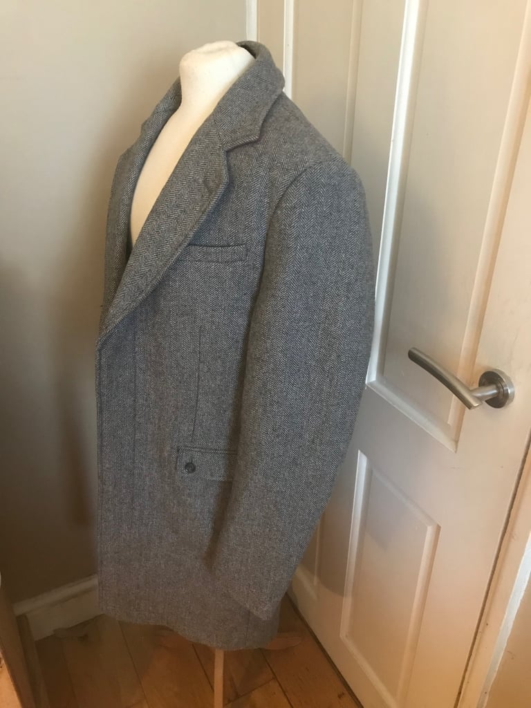 RRP £200 brand new no tags mens Superdry supremacy long trench coat winter jacket size large mens