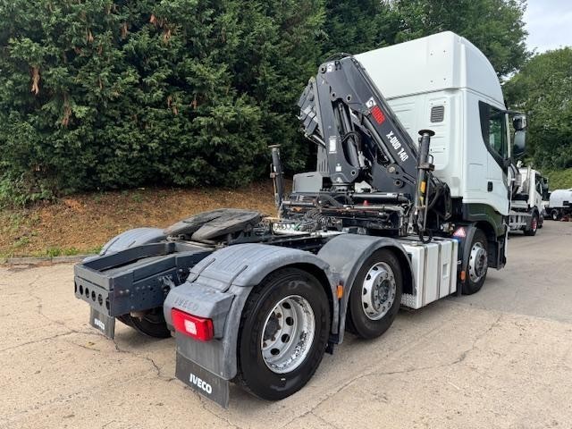 2019 19 Iveco Stralis 460 EURO 6 6x2 Hiab x-duo 148 4 extension crane 264,000KMS