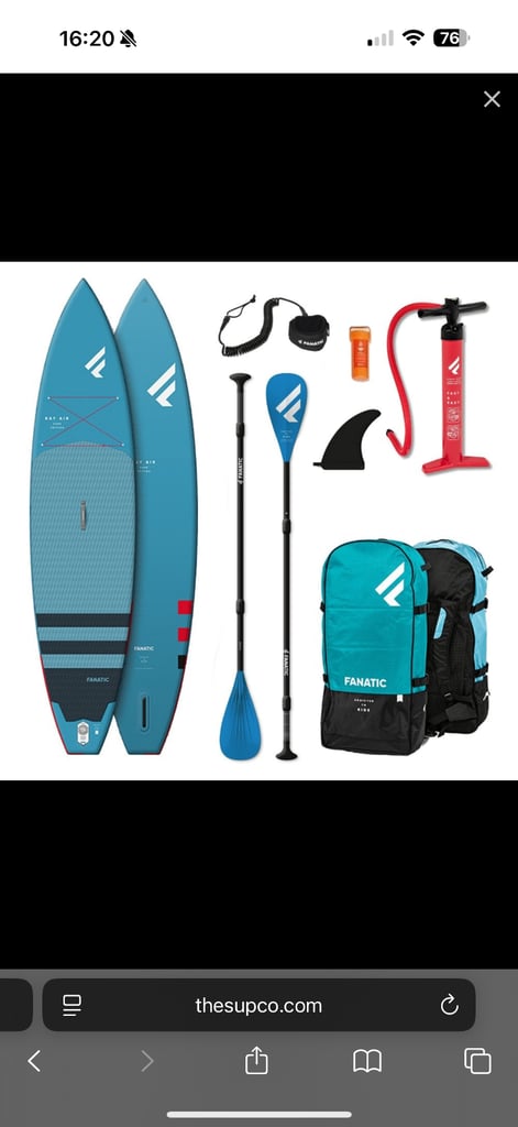 image for Fanatic paddle board 