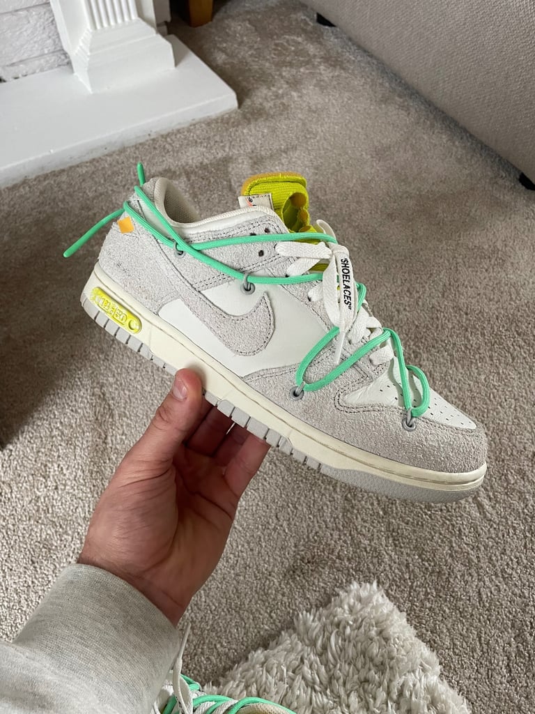 Nike dunk off-white 100% authentic og box 