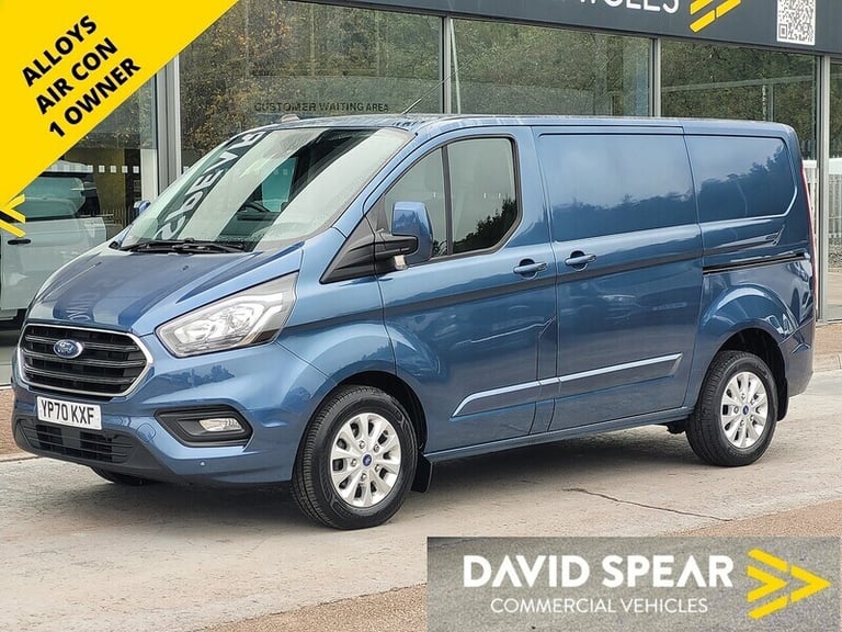 image for  Ford Transit Custom 130ps 280 EcoBlue Limited with 16 Alloys, Air Con, Sat Nav, Parking Sensor P...