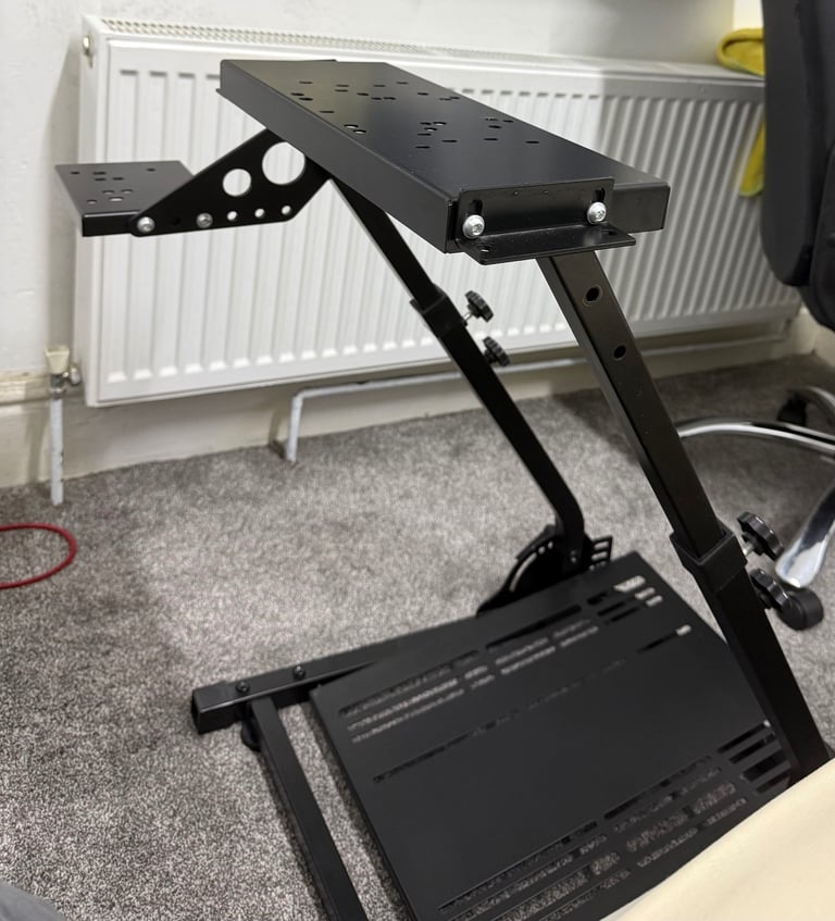 image for Dshot racing wheel stand adjustable for Logitech G25, G27, G29, G920 PS4 Xbox 