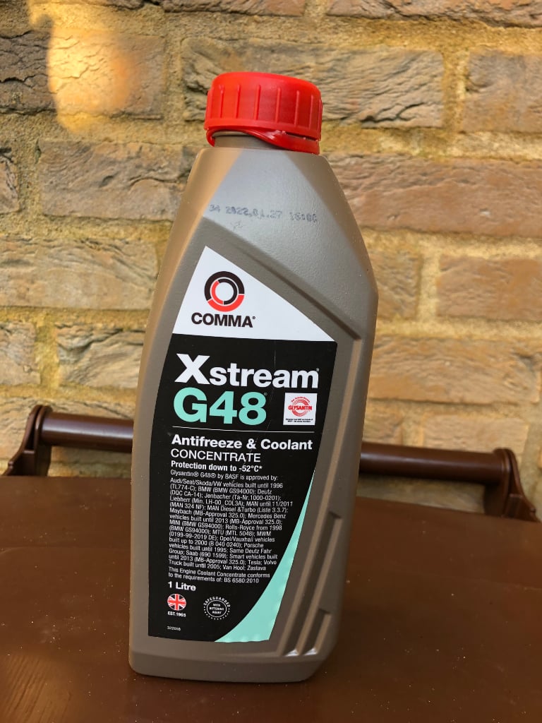 Comma X Stream G48 Antifreeze Engine Coolant Concentrate 750ml