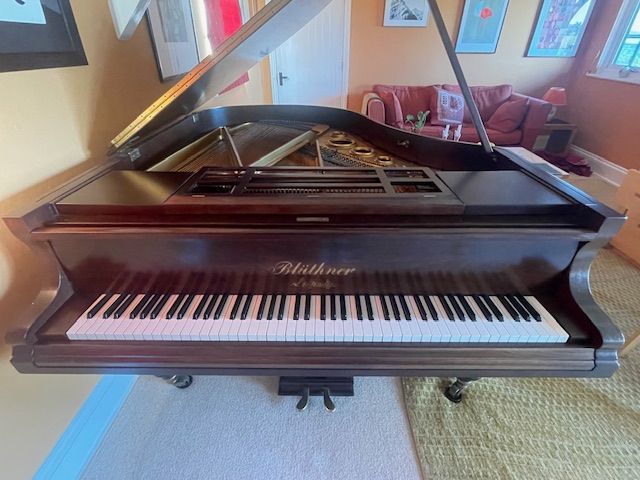 Bluthner baby grand piano (172cm, 5´8´´) from 1910. Immaculate condition, beautiful tone. 