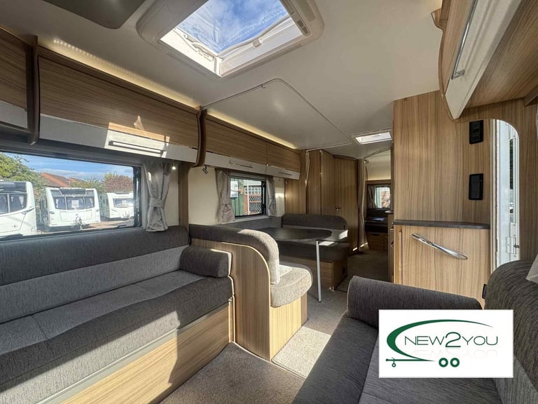 2023 Bailey Pegasus Palermo 6 Berth Fixed Bunks Caravan - STOCK NO E206