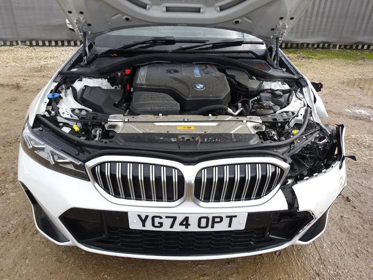 2024 74 REG BMW 3 SERIES 330E M SPORT HYBRID AUTO ESTATE DAMAGED SALVAGE