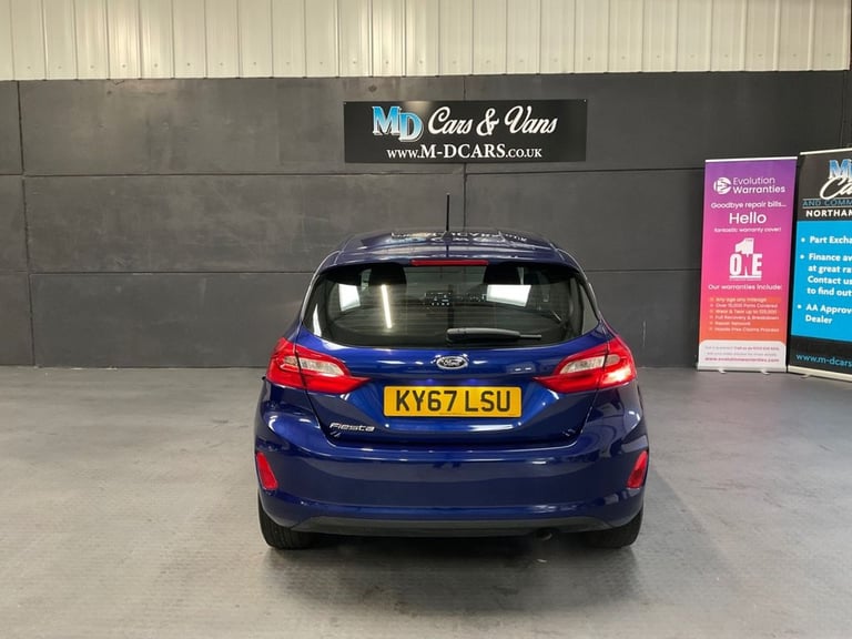 2017 Ford Fiesta 1.1 Zetec 3dr HATCHBACK PETROL Manual