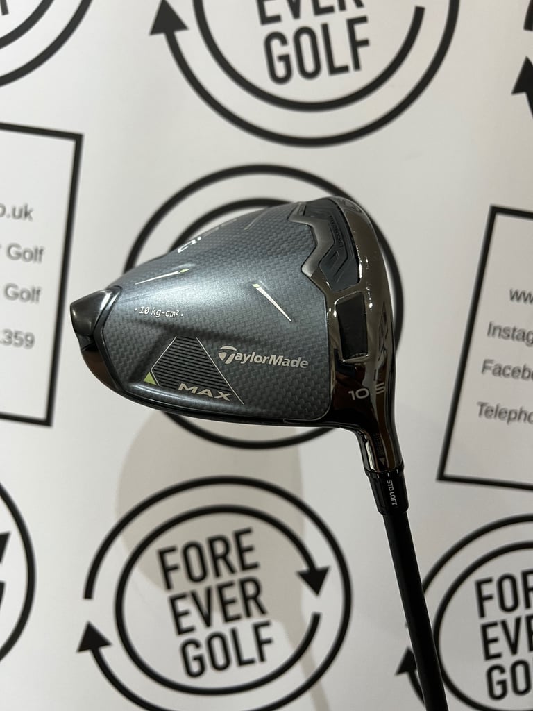 image for TAYLORMADE Qi35 MAX DRIVER / 10.5 Deg / RH / 50g Reg Flex / MINT USED