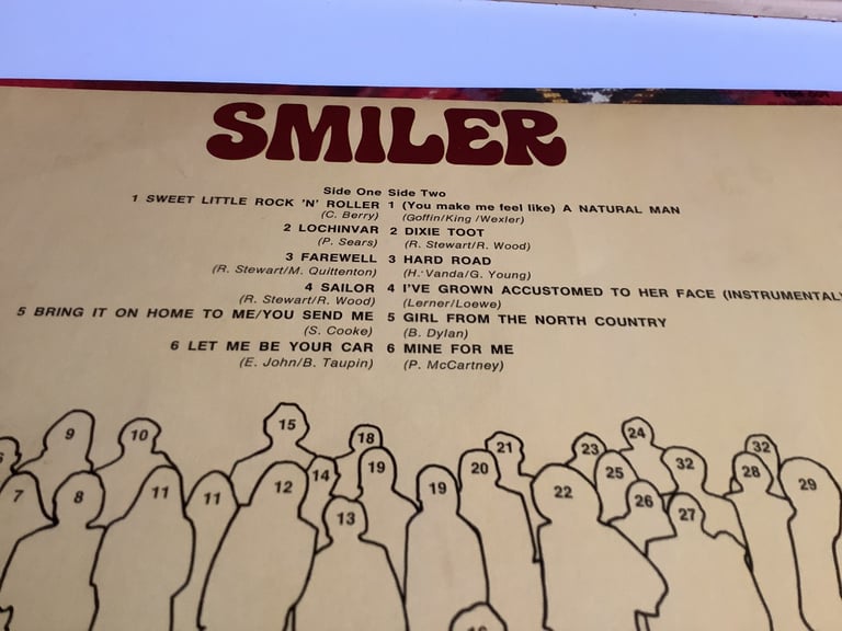 Rod Stewart Smiler LP