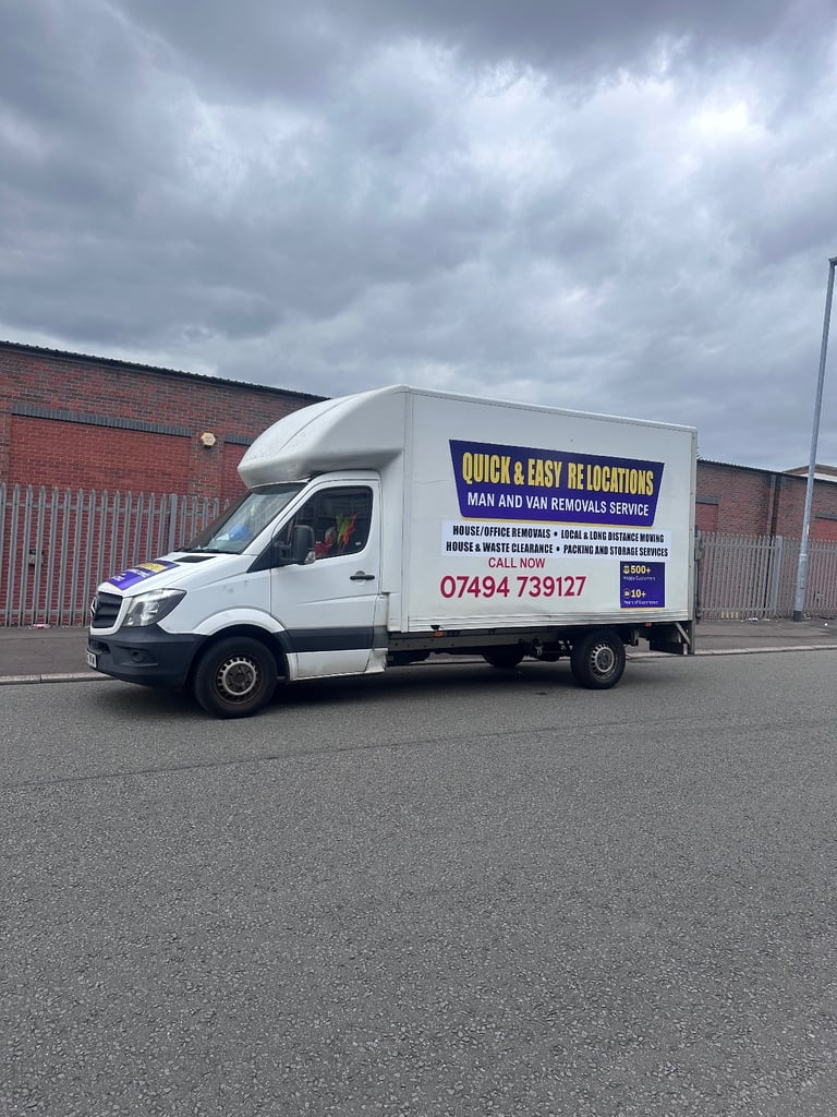 RELIABLE REASONABLE URGENT MAN AND BIG LUTON VAN HIRE HOUSE FLAT OFFICE SHOP STORE STORAGE REMOVALS