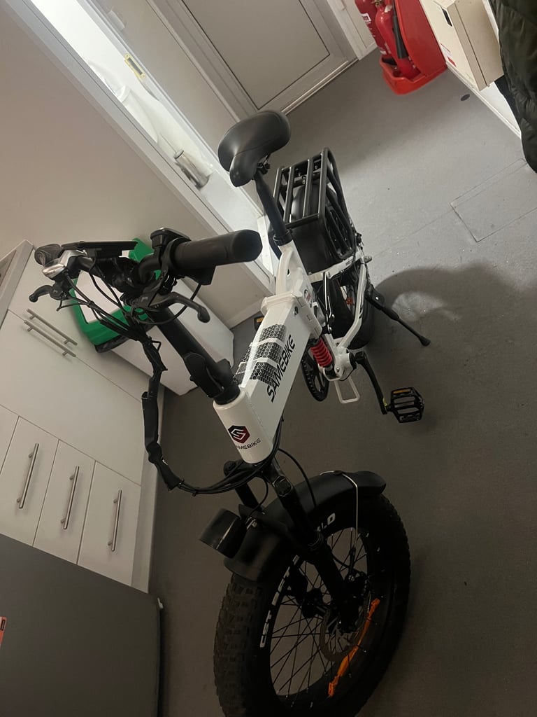 Samebike Folding Electric Bike Fat  bike