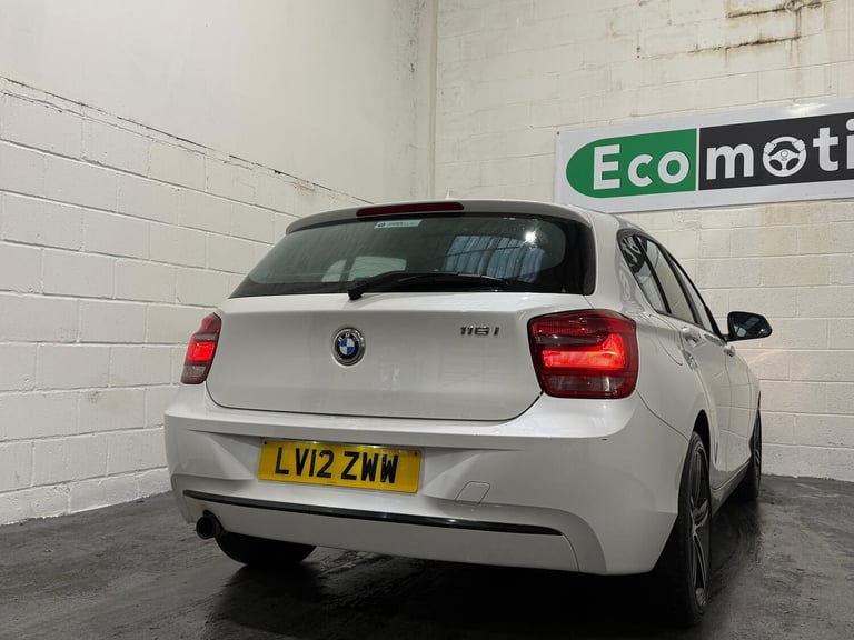 2012 BMW 1 Series 1.6 116i Sport Auto Euro 5 (s/s) 5dr HATCHBACK Petrol Automatic