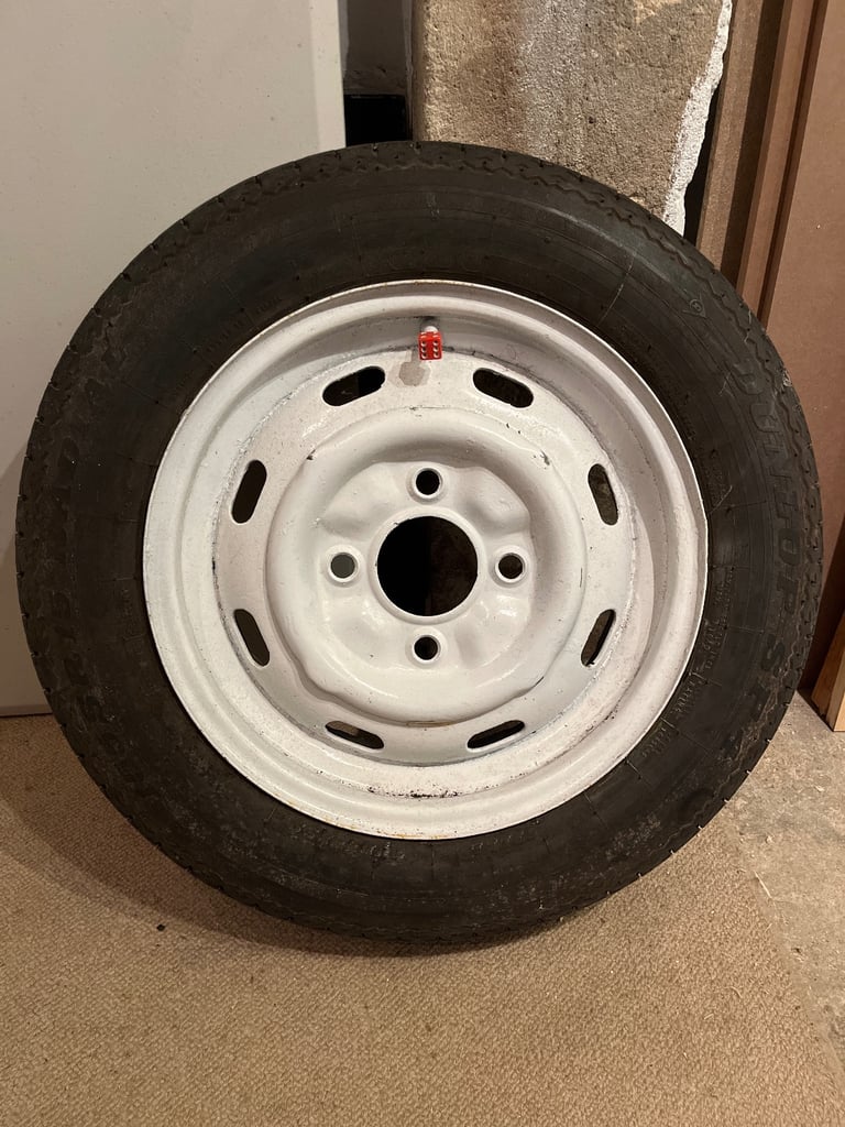 image for VW Beetle classic car  spare wheel