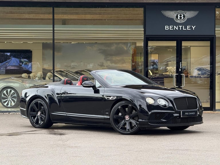 2017 Bentley Continental 4.0 V8 GTC S Convertible 2dr Petrol Auto 4WD Euro 6 (528 ps) CONVERTIBLE...