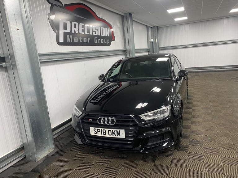 2018 Audi A3 S3 TFSI Quattro Black Edition 4dr S Tronic SALOON PETROL Automatic