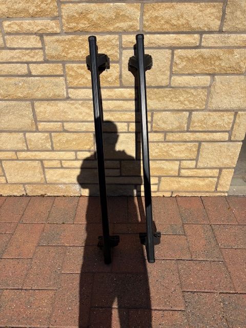  Vauxhall Corsa F roof bars will also fit Grandland x, various Peugeot see pic and Renault Captur