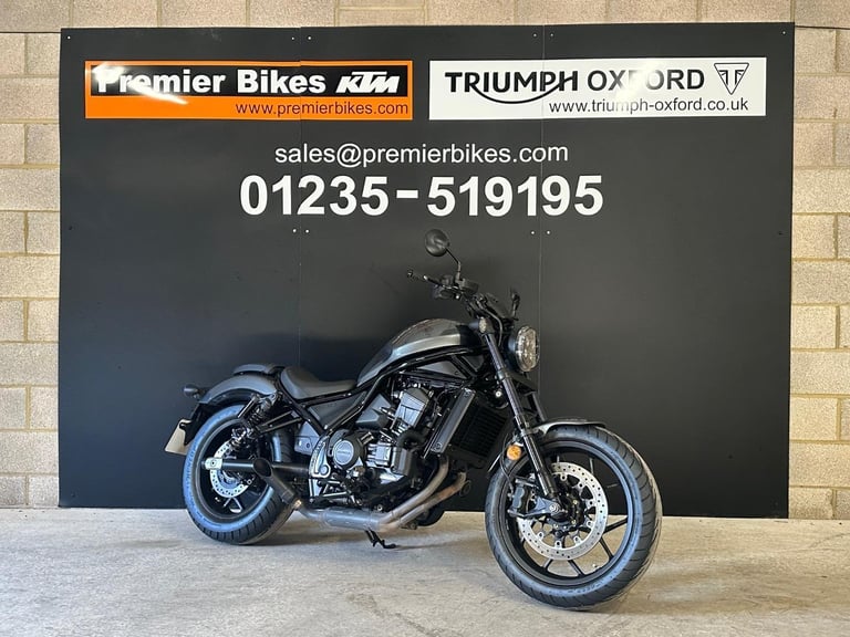 STUNNING ONE OWNER 2023/23 HONDA CMX 1100 REBEL DCT MOTORCYCLE 