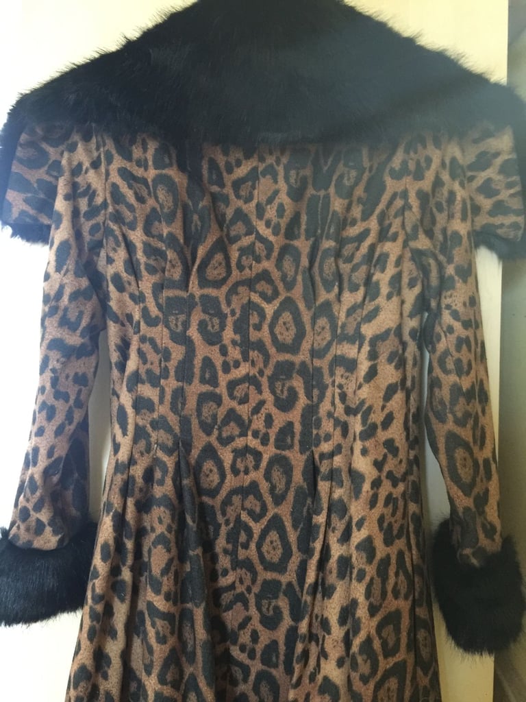 NEW 'COLLECTIF VINTAGE' LEOPARD PRINT FLARE COAT!